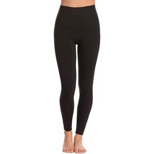 SPANX Look at Me Now Seamless Leggings no see through tummy control Black XL
